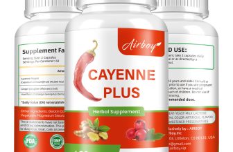 Cayenne Plus Ginger With Hawthorn -Blood Circulation,Heart,Cardiovascular Health