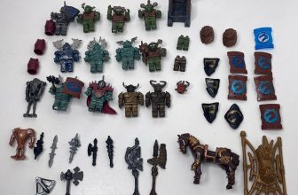 MEGA BLOKS Krystal wars Figures Weapons Shields Spare