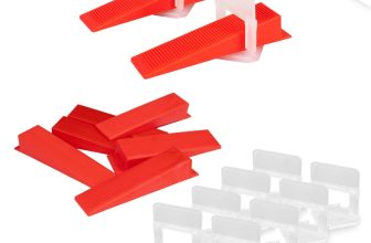 eZheat Tile Levelling System Kit Reusable Tile Spacer Wedge Clip Floor Wall Tool