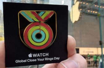 You can get a free Apple Watch pin today at the Apple Store