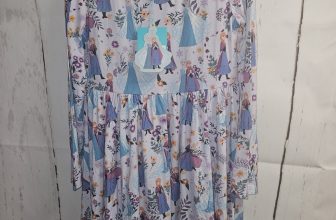 Posh Peanut Disney Frozen Princess Swirl Dress Size  7-8yr