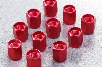 10 Pcs Aluminum Bike Caps Bike Air Caps Bike Tire Caps Car Wheel Air Covers