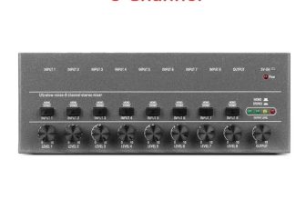 Channel Line Mixer Enhanced Performance Musical Instruments New Practical