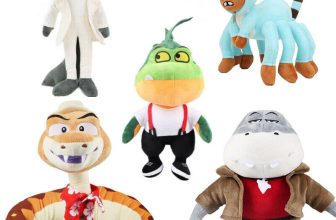 The Bad Guys Plush Toys Mr. Wolf Snake Shark Soft Stuffed Doll Xmas Kids Gifts