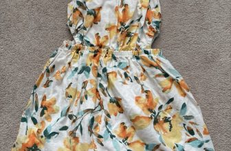 Girls Gap Sundress With Keyholes Size 8/M