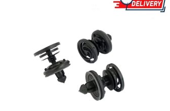 10X DOOR PANEL CARD TRIM CLIPS FOR AUDI A1 A4 A5 A6 Q3 VW CADDY GOLF 7L6868243