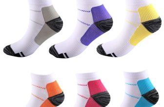 6X Compression Socks Plantar Fasciitis Foot Arch Heel Ankle Support Pain Relief