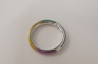 Pandora SILVER ALE ME Tie-dye Styling Round Connector S925