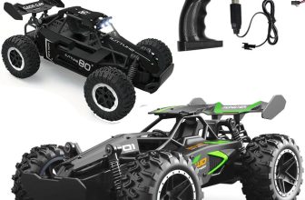 2WD RC Car Large Remote Control High Speed Big Wheel Monster Truck Kid Toys Gift