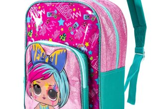 LOL Surprise Deluxe Backpack Character Licensed Girls Kids Children School