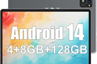 News Tablet 10.1 inch Android 14 4GB RAM 128GB ROM TF Expand FHD 2.4G/5G Wi-Fi