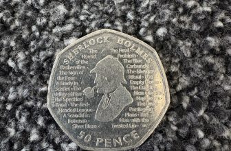 2019 Sherlock Holmes 50p Fifty Pence Coin Collectible