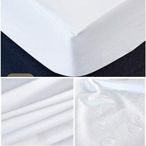 🔥New Waterproof Mattress Cover Protector Fitted Wet Sheet Size Double Bed UK