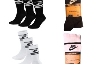 Nike Mens Women 3 Pairs DX5089 Socks Sportswear Everyday Essential Crew Socks