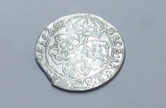 post medieval silver European six pence (szostak) Polish-Lithuanian commonwealth
