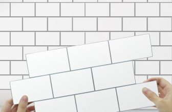 Peel and Stick Tiles Transfer Sticker Kitchen Self-Adhesive Wall Tile Paint 15cm