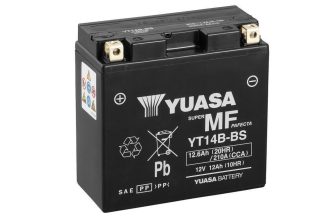 YT14B-BS Genuine Yuasa Motorcycle ATV Quad Buggy Battery xX With Acid Xx