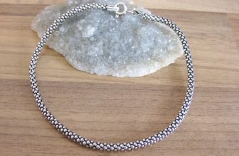 925 Sterling Silver – 3mm – Silver Balls Popcorn Chain Bracelet Various Sizes