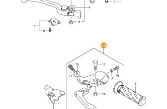 SUZUKI Lever Assy, Clutch, 57500-10D01 OEM
