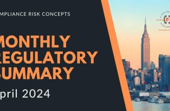 Monthly Regulatory Summary (April 2024)