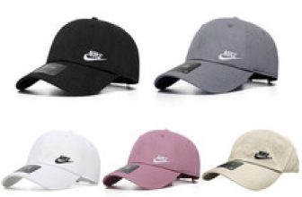 Nike Side Logo Adjustable Golf Cap Unisex Sunscreen, Breathable Uk