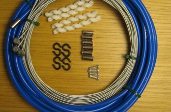 JAGWIRE Blue 5mm Bike Brake Outer Cable Housing CGX-SL Pre Lubricated – 4 Metres