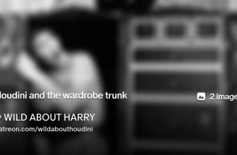 Houdini and the wardrobe trunk