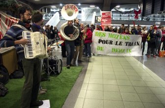 Spoorstaking: “Dit is de eerste klimaatstaking”