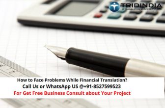How to Face Problems While Financial Translation