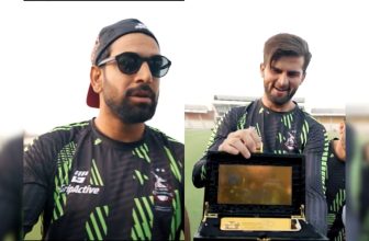 Shaheen Afridi Gifted 24K Gold-Plated iPhone 16 Pro From Pakistan Super League Side. Teammate Says, “Unfair”
