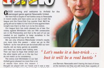 Liverpool vs Newcastle United – 1998 – Page 3