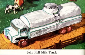 Jelly Roll Milk Truck Cake