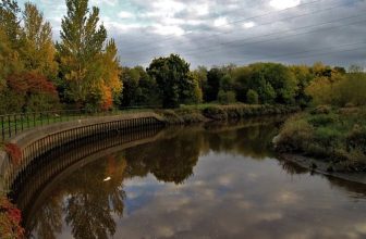 Derwent Walk Country Park, Derwenthaugh park, Gateshead, Tyne & Wear, England.