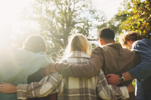 young people friends community relationships