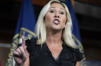 Cops taser protesters at Marjorie Taylor Greene’s ‘peaceful’ town hall