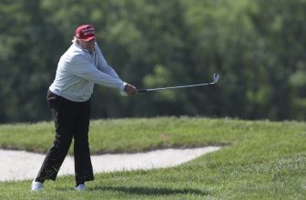 Trump brags about bringing religion back after golfing on Easter Sunday