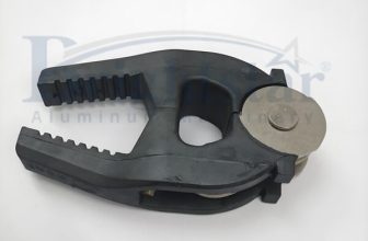 Advantages of pneumatic clamps application in aluminum profiles horizontal anodizing line