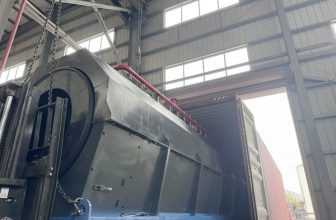 Aluminium dross cooler loading for Nigeria customer