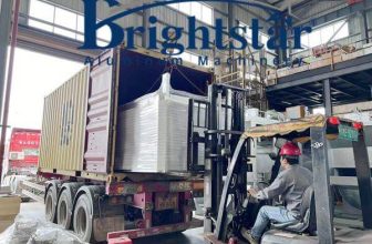 Aluminum dross machine loading for Guinea customer
