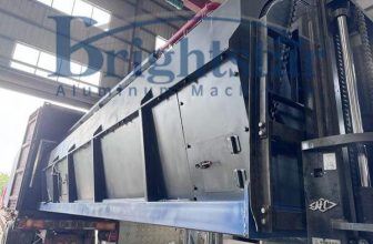 Aluminum dross machine and dross cooler loading for India customer