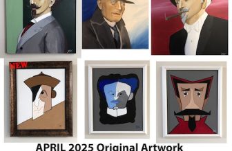 Carnegie Paintings of Various Magicians Available for Sale in April