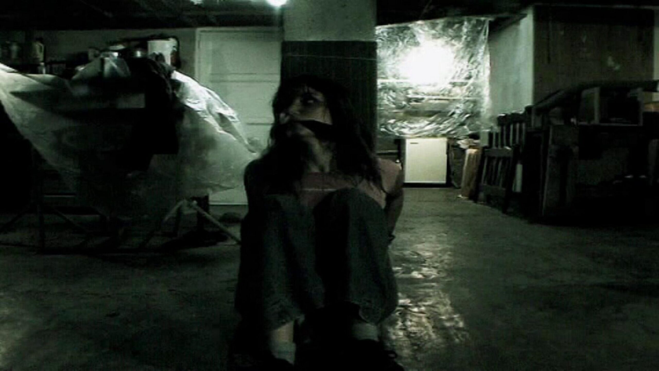 Girl tied up in Click Bait