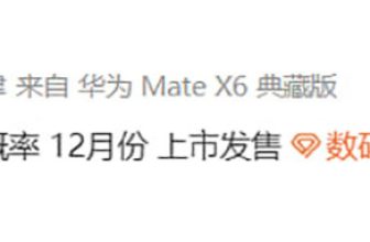 Huawei Mate 80 phones tipped to launch in December this year