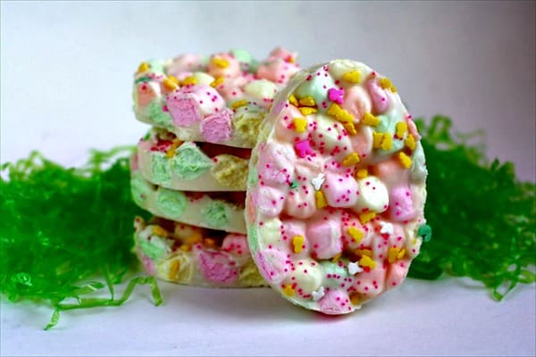 Easter Marshmallow Bark