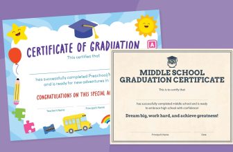 Free Printable Diploma Templates (Editable!)