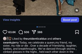 Netflix reality star, Swanky Jerry pens open letter to actress Ini Edo on her birthday with epic throwback photos from over a decade ago