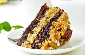 Keto German Chocolate Cake (4.2g Net Carbs)