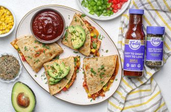 Fody’s Low-FODMAP Chicken Quesadillas with Maple BBQ Sauce – FODY Food Co.