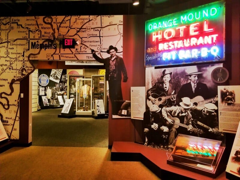 displays in Memphis Rock n Soul Museum Tennessee (1)