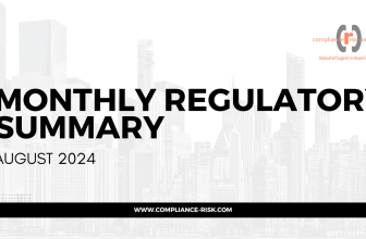 Monthly Regulatory Summary (August 2024)